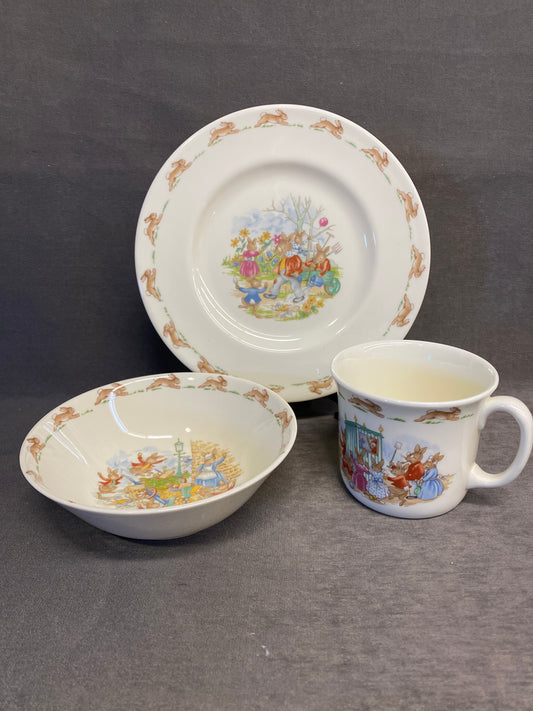 3PC Bunnykins Dishes