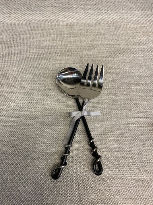 PAIR Salad Servers - Metal