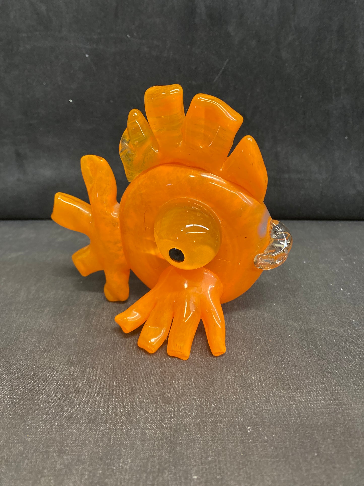 Art Glass Fish - Orange