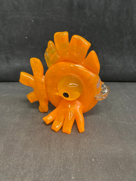 Art Glass Fish - Orange