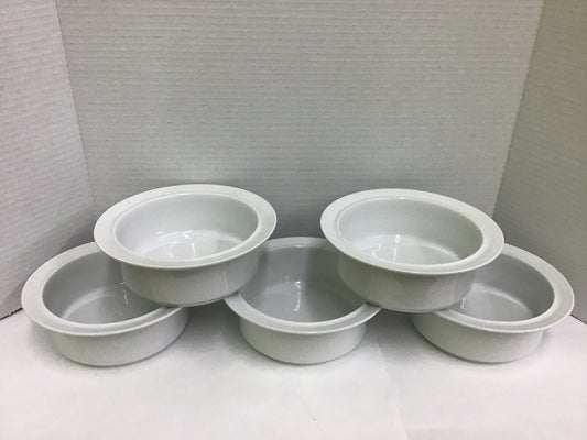 Dansk 'Bisserup White' Fruit Bowls (5)