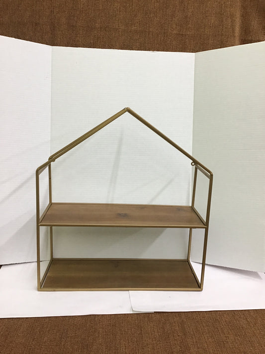 Decorative 2 Tier Hanging Shelf