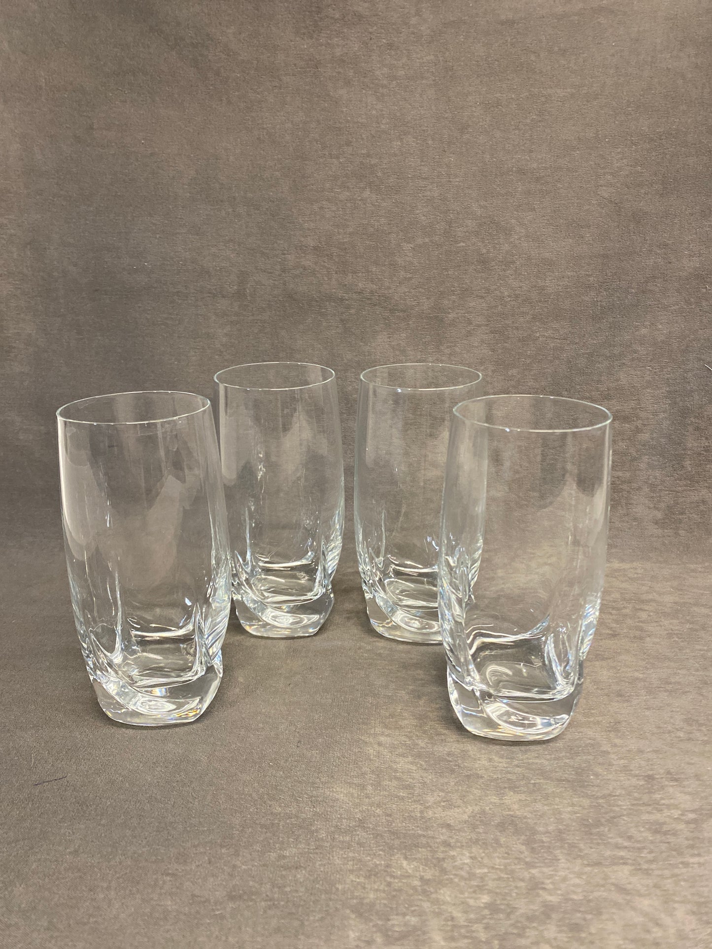 Set 4 Luigi Bormioli Highball Glasses