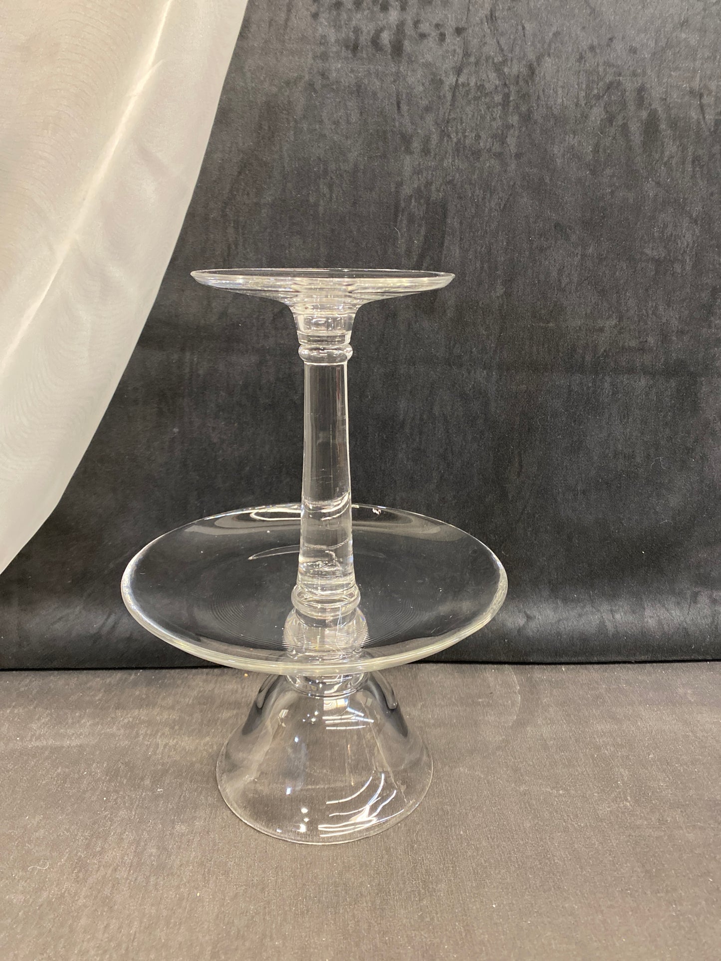 Glass Candleholder