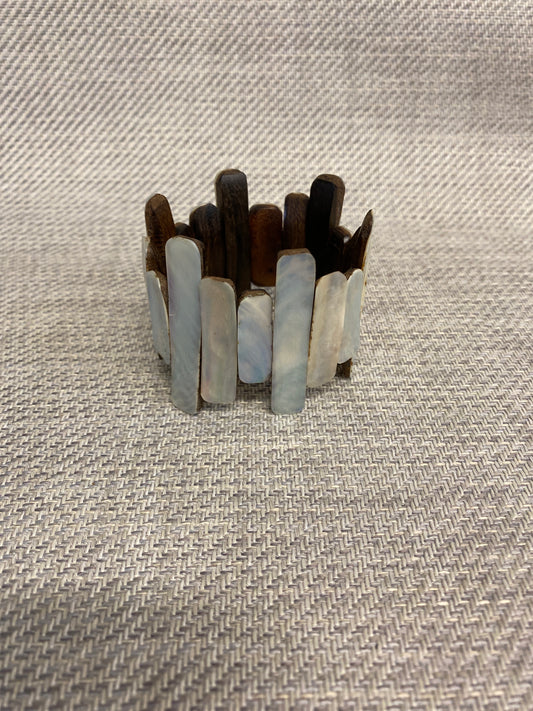Stretch Bracelet - Mother Of Pearl