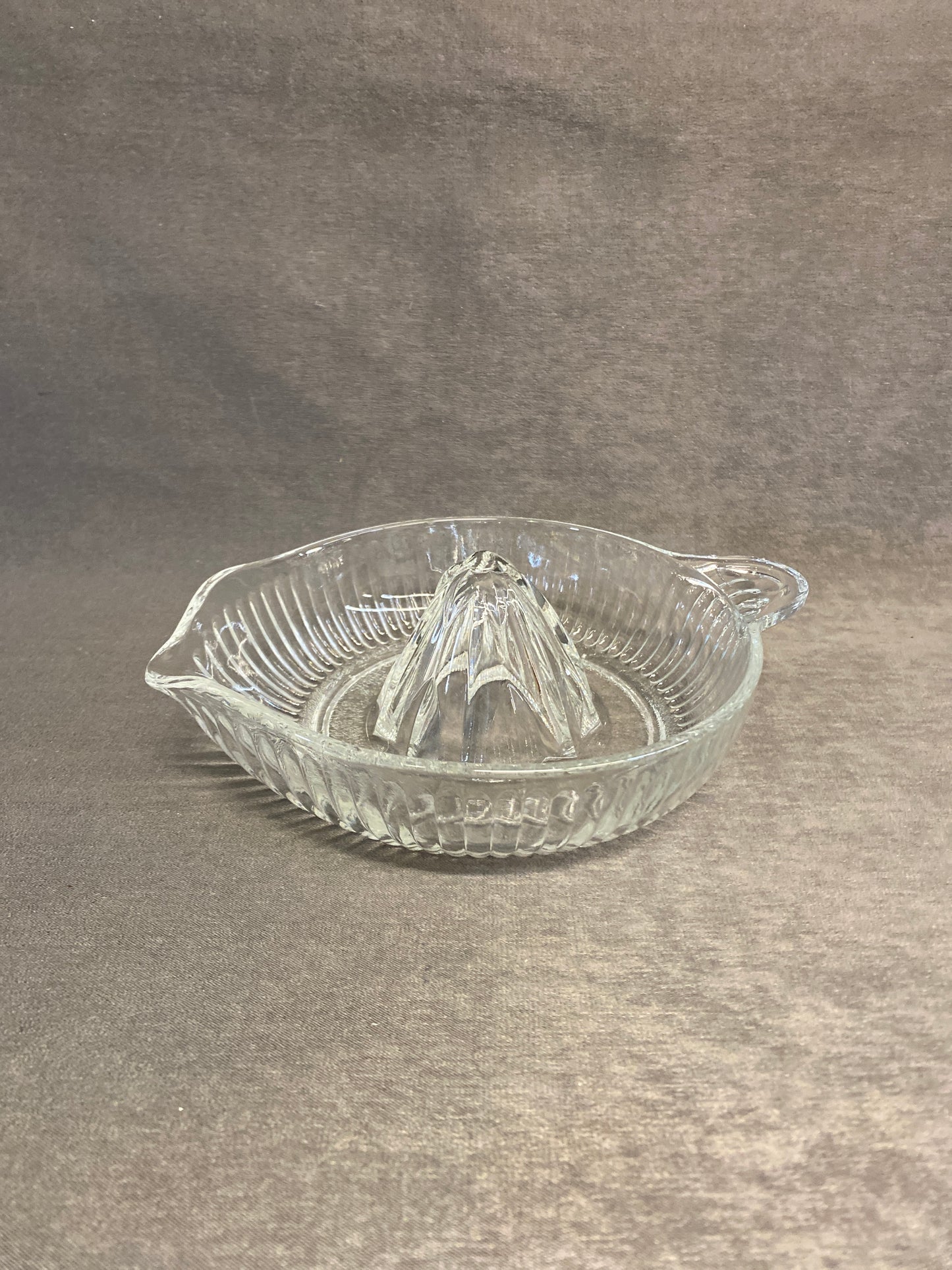Vintage Glass Lemon Reamer