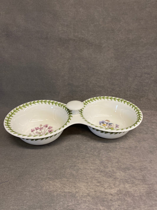 Portmeirion Botanic Garden - 2 Part Relish Dish