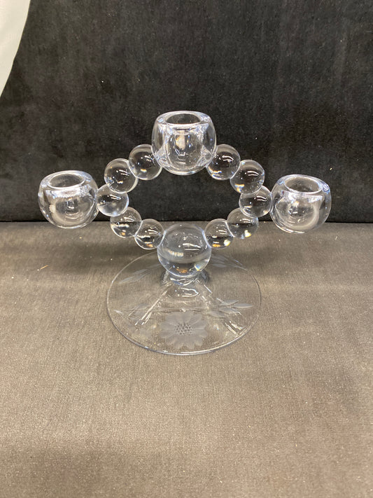 Candlewick Cornflower Candleholder