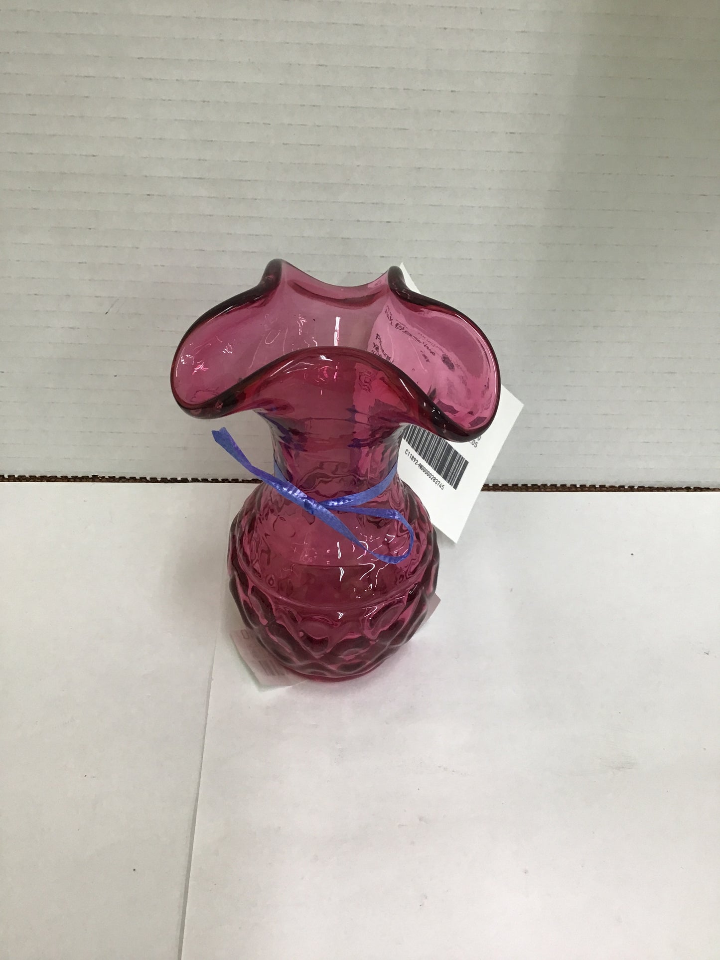 Pink Glass Vase
