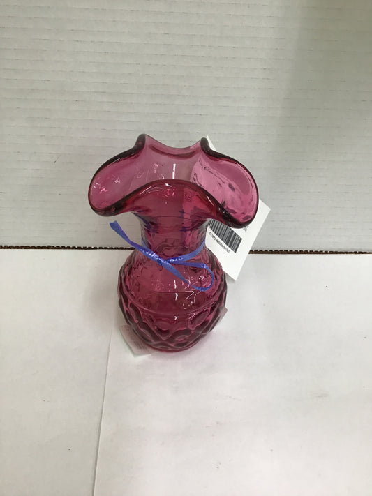 Pink Glass Vase