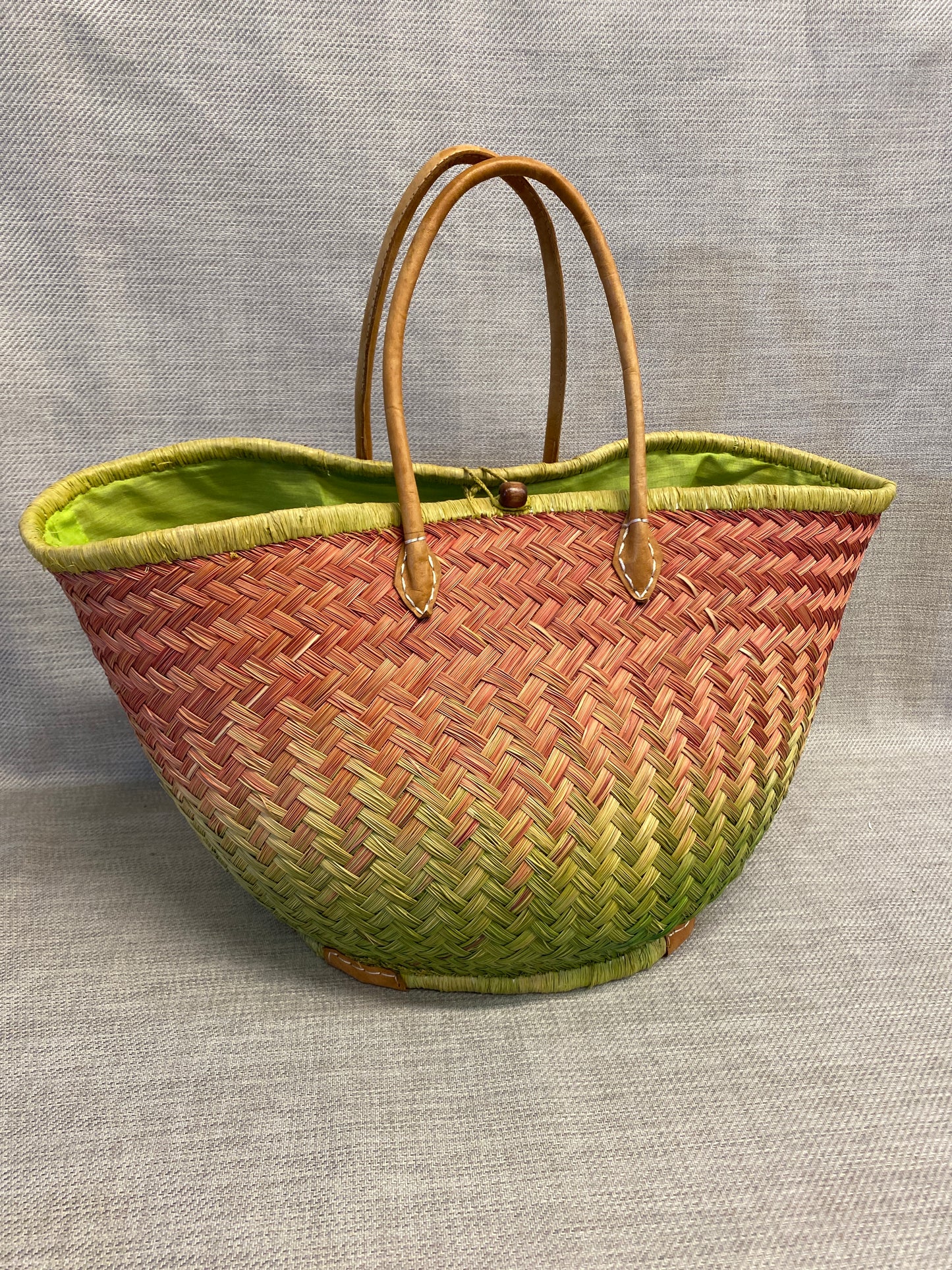 Large Straw Tote Bag