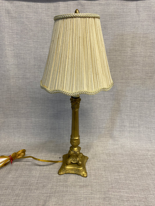 Metal Lamp - Brass Tone