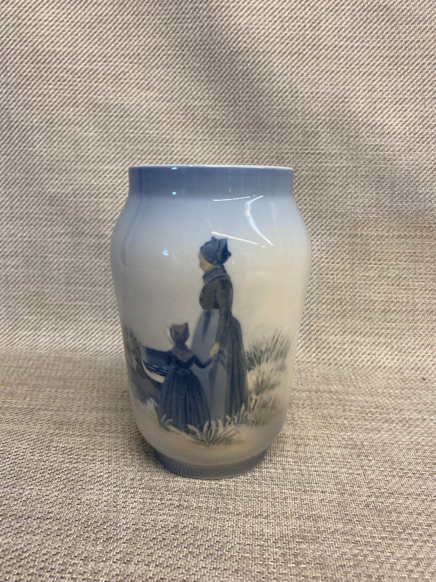 Royal Copenhagen Vase - Girl From Fanoe