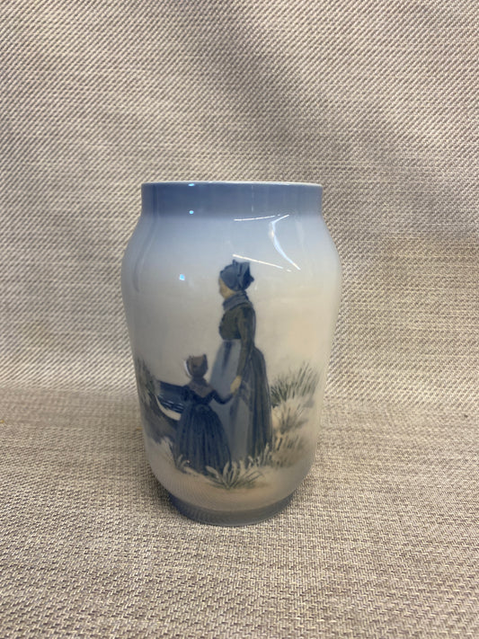 Royal Copenhagen Vase - Girl From Fanoe