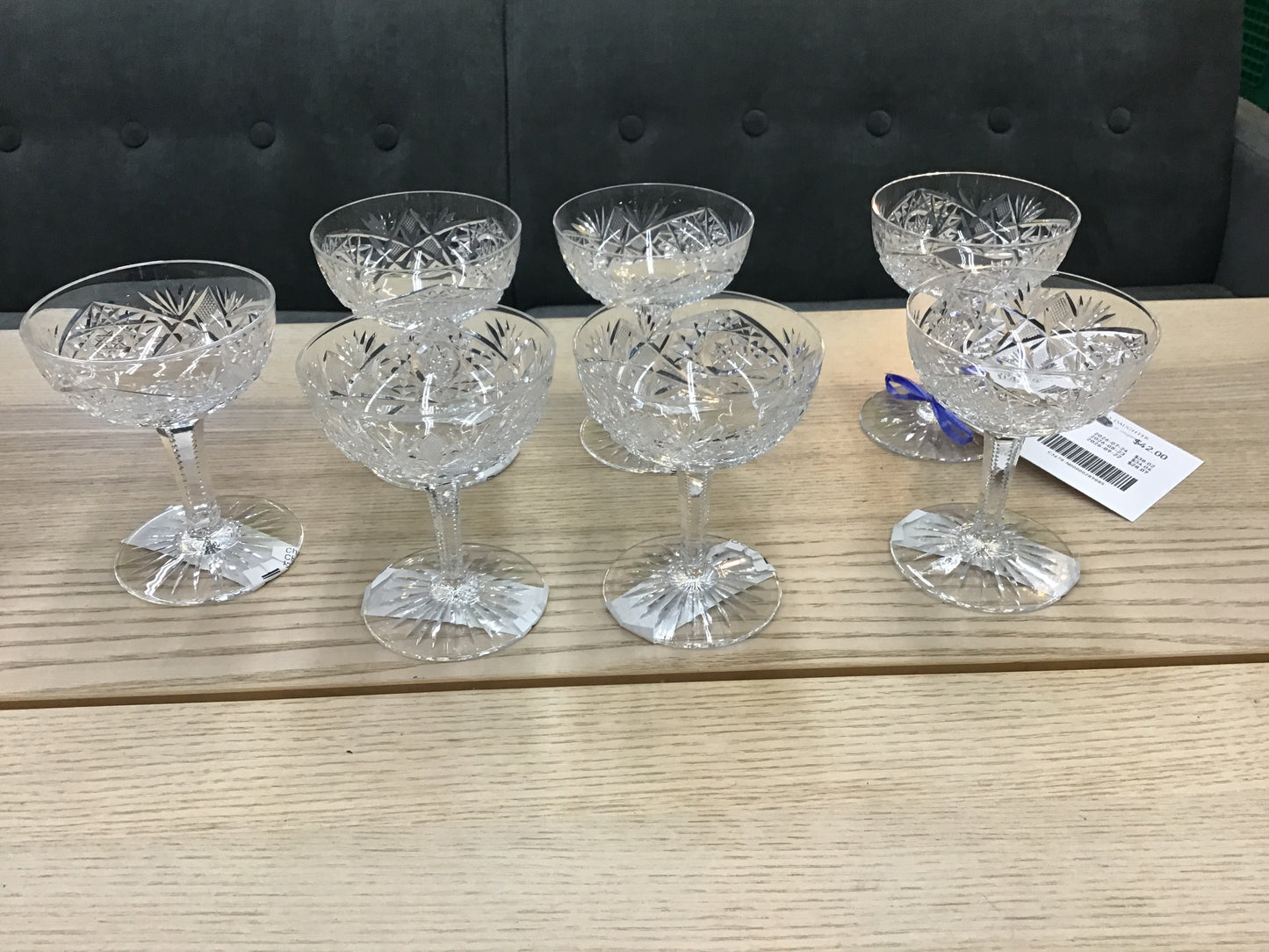 Chantilly Lace Champagne Glasses (7)