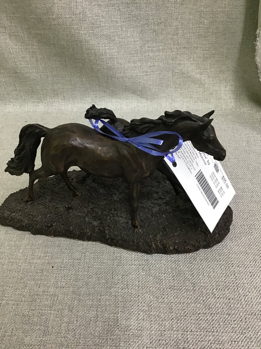 Franklin Mint 'Foaling Time' by Lanford Monroe