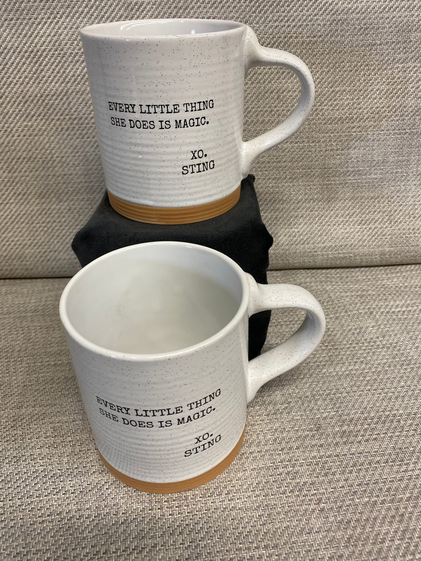 New! PAIR Quote Mugs - Sting