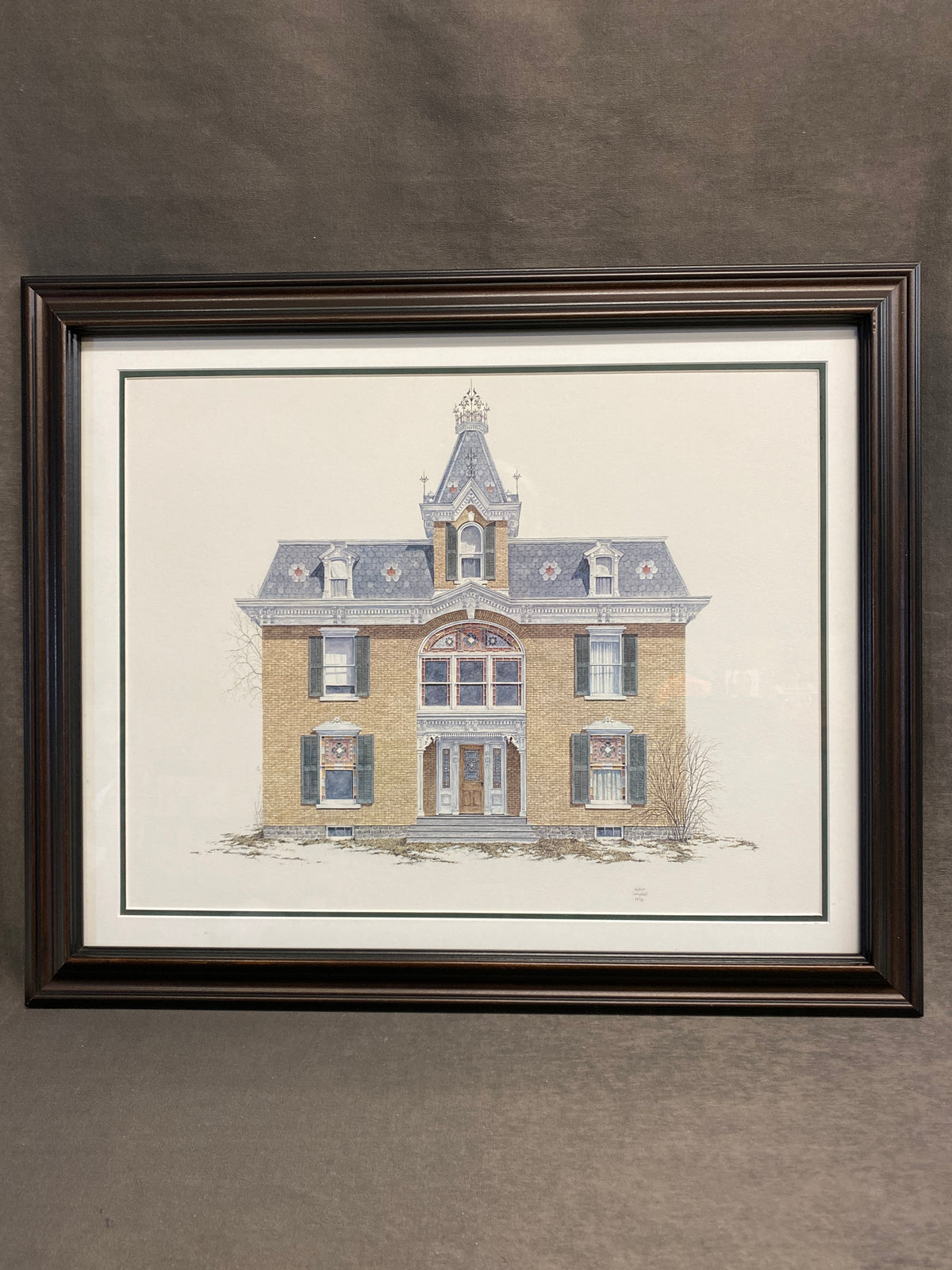 Framed Print - Brick House