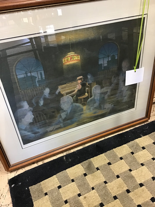 Framed Print - Billy Nine Fingers