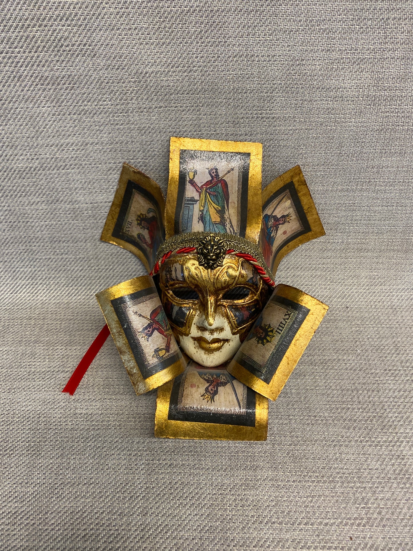 Antonia Sautter Venetian Mask - Card