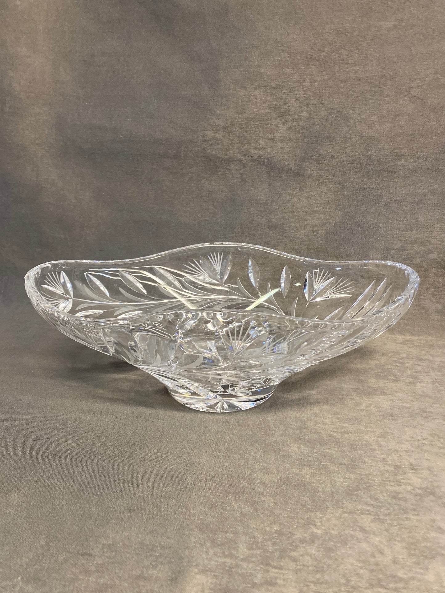 Crystal Bowl - Oval