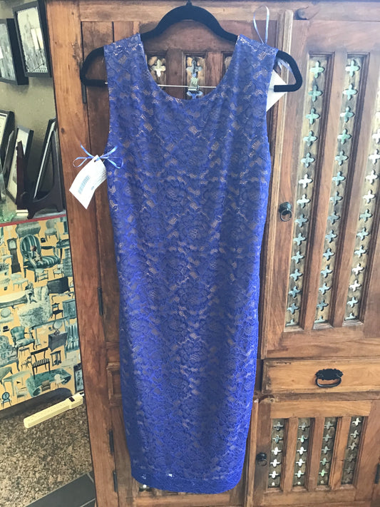 Pretty! Dress The Population Blue Dress