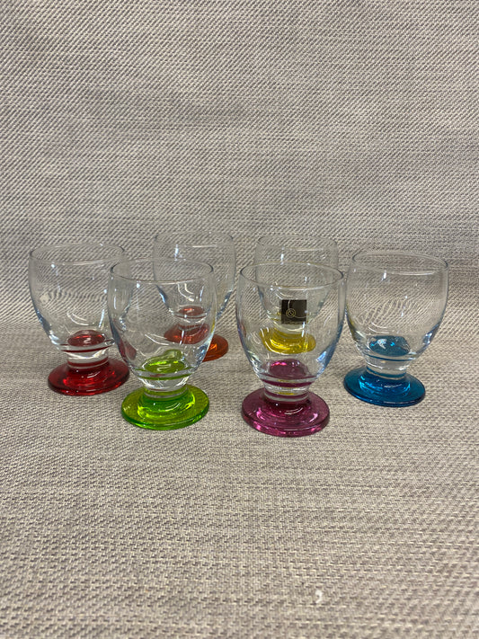 Set 6 Circleware Juice Glasses