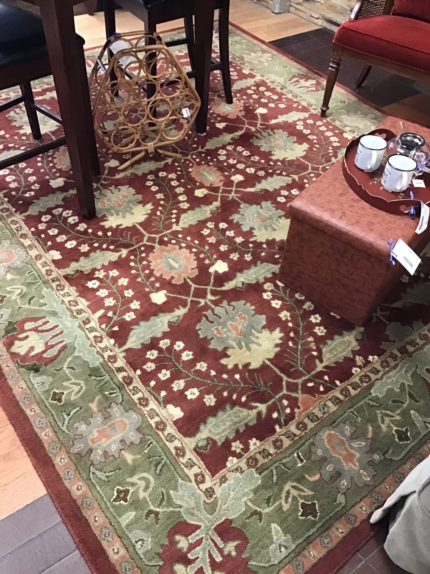 Pottery Barn 100% Wool 'Franklin Rug'