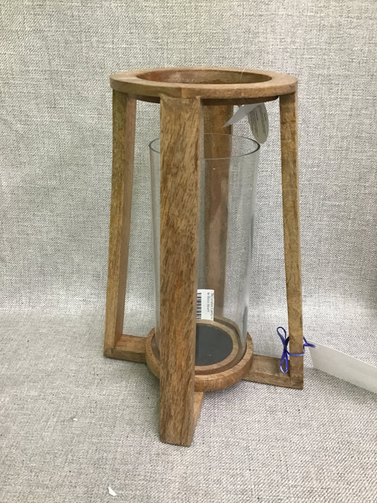 Decorative Lantern w Glass Insert
