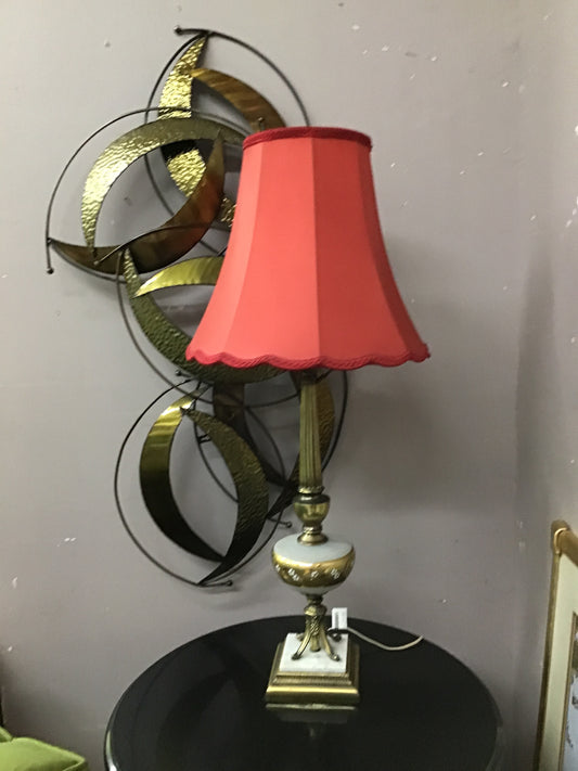Hollywood Regency Table Lamp- 37"h