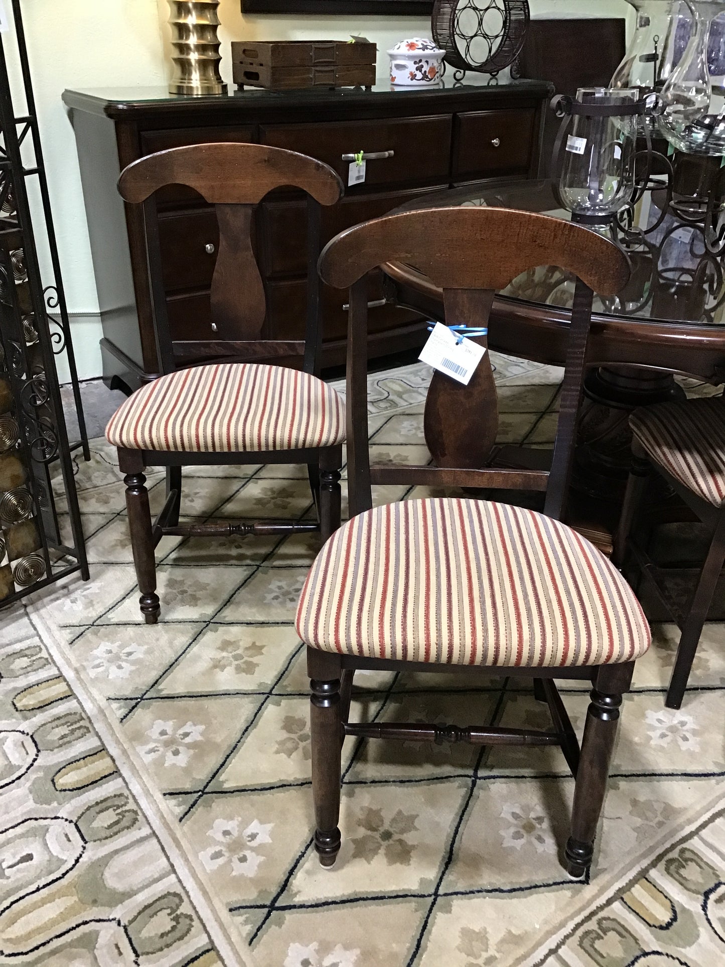 PAIR Canadel Champlain Dining Chairs