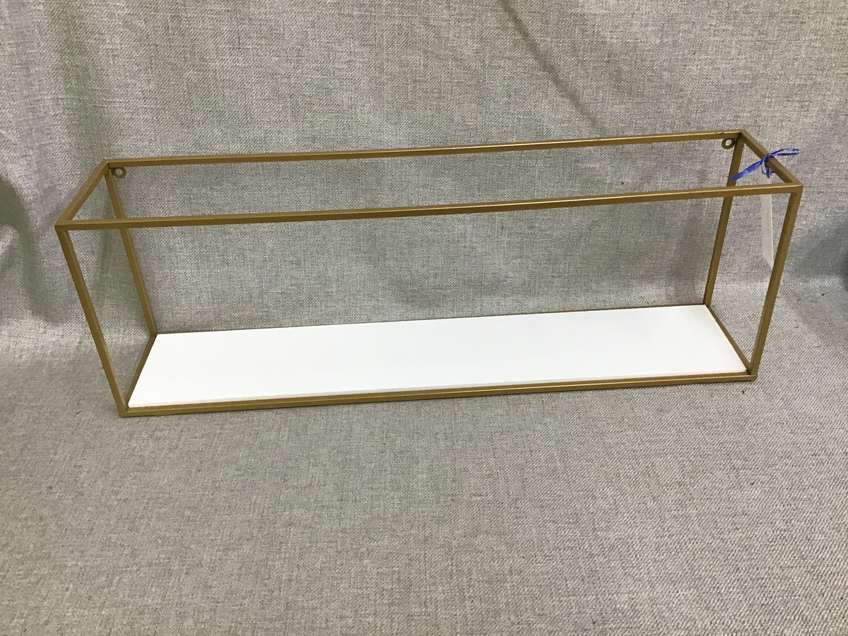 Modern White Wood Shelf