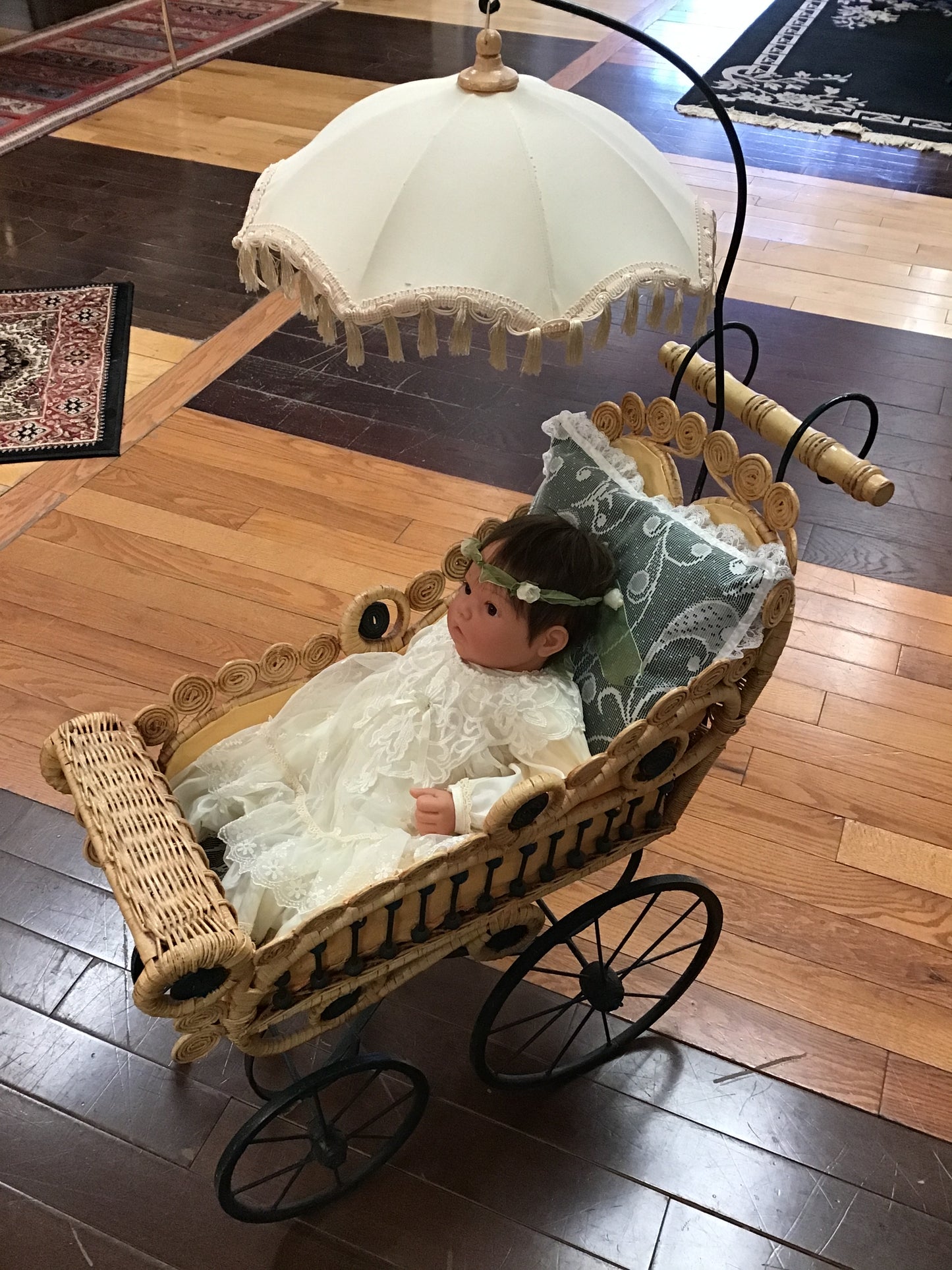Antique Children's Doll Carriage