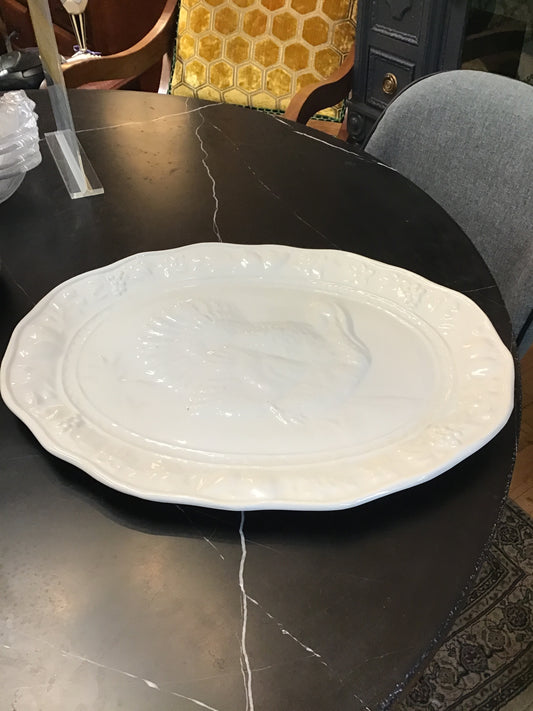 Ceramic Turkey Platter