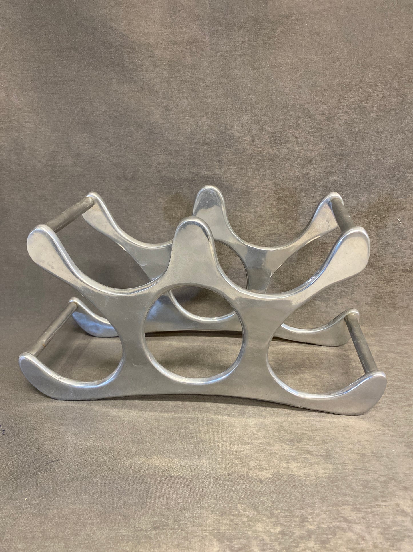 5 Bottle Aluminum Wine Rack