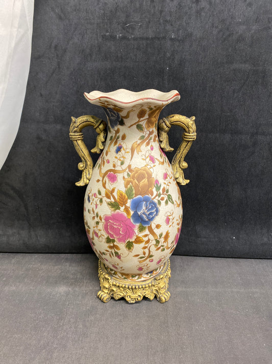 Ceramic Vase - Floral