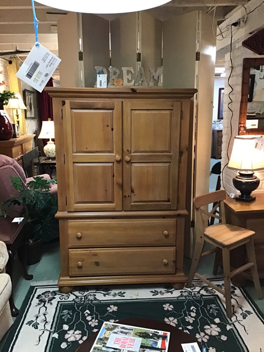 Vaughan Bassett Furniture Pine Armoire