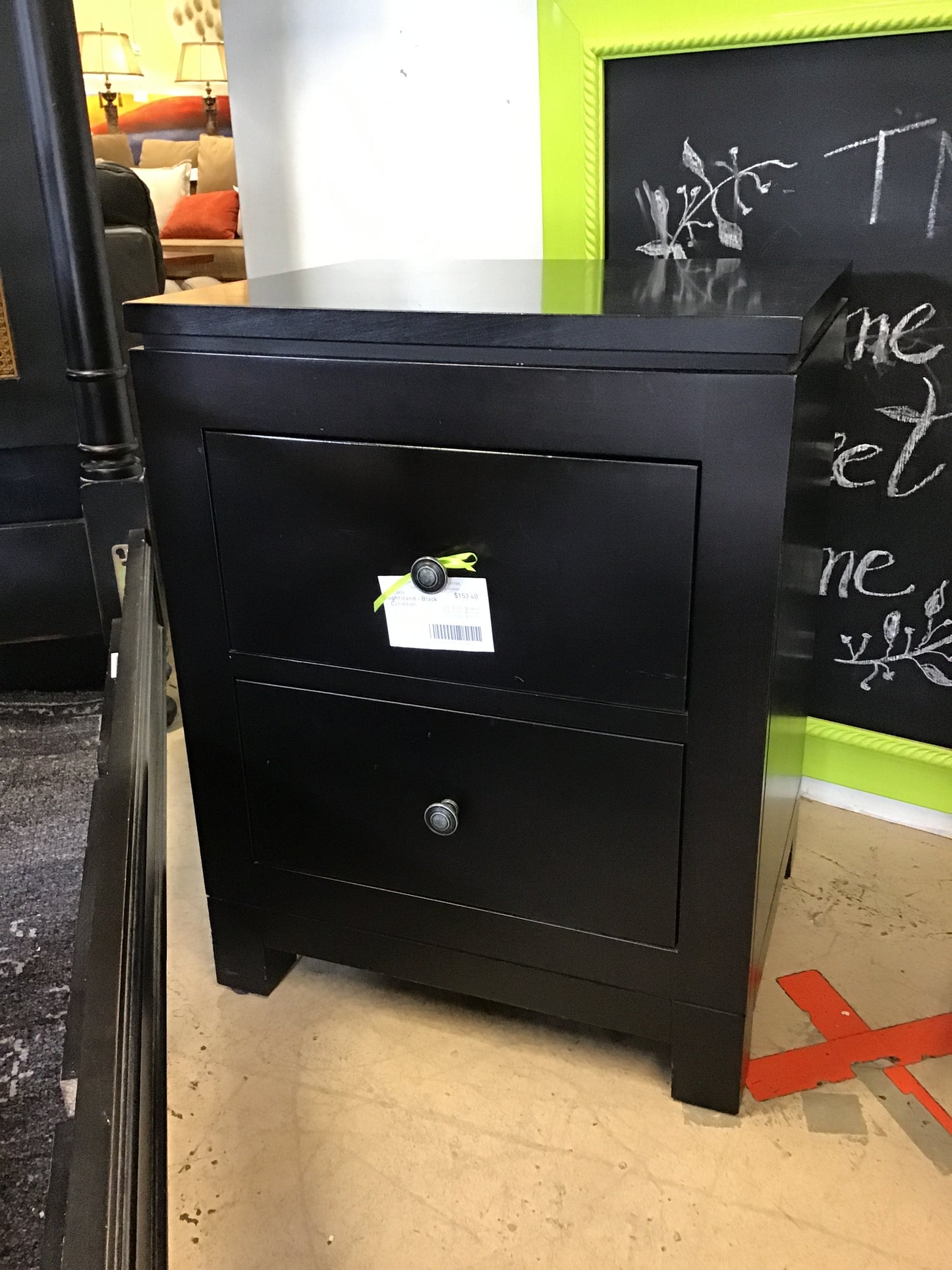 Nightstand - Black - Condition