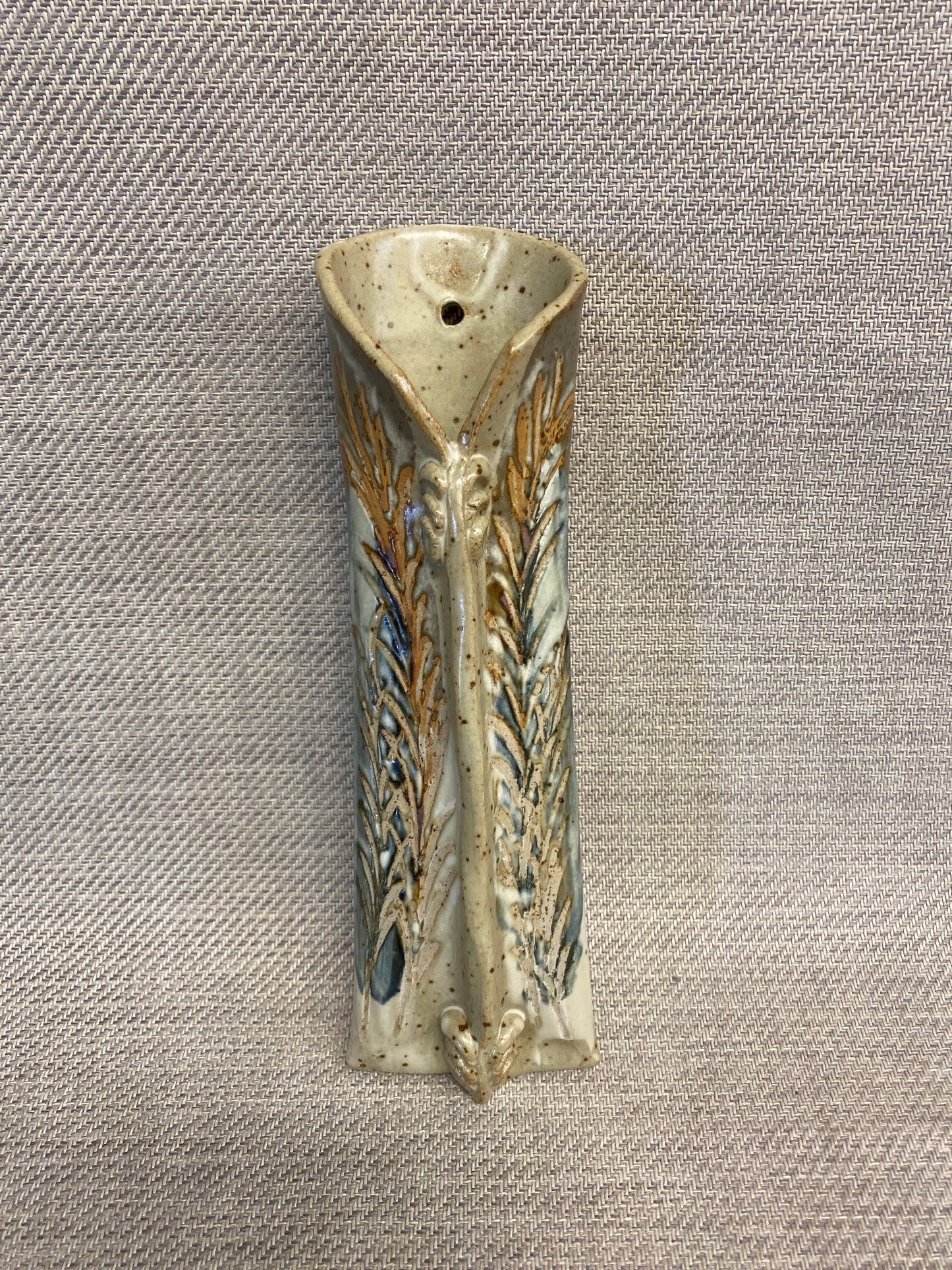 Studio Pottery Wall Pocket