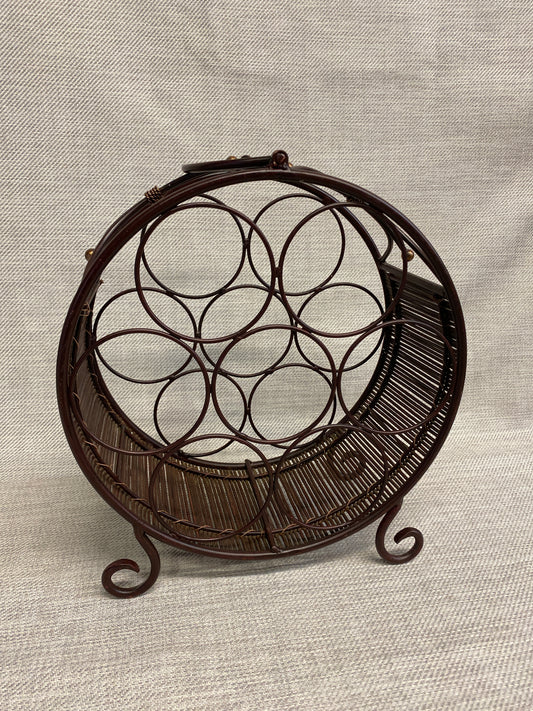 7 Bottle Wine Rack - Round