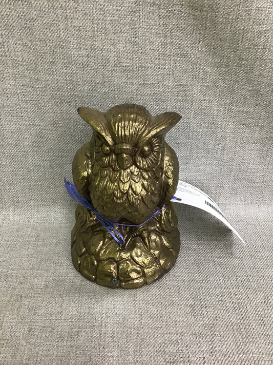 Brass Owl Door Stop