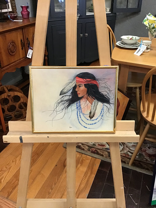 Framed Art- 'Navajo Daydream' Recreation