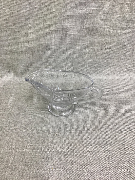 Glass Gravy Boat  (New)