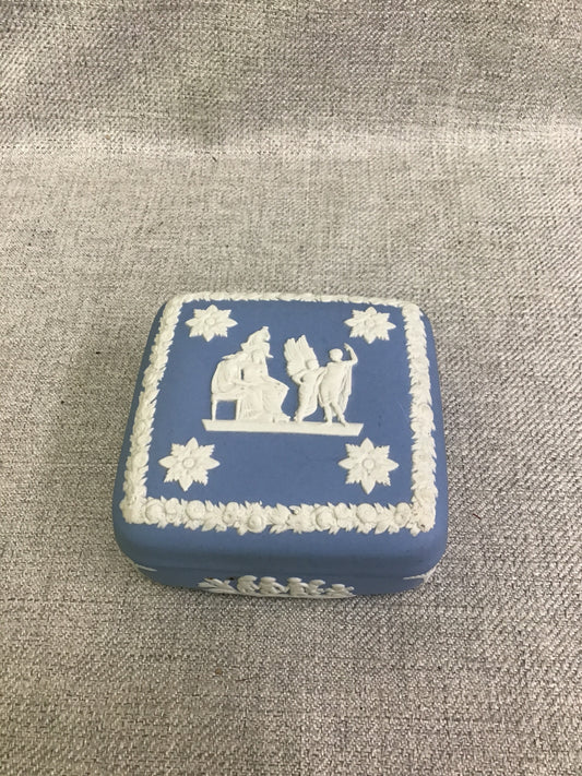 Wedgwood Jasperware Square Trinket Box