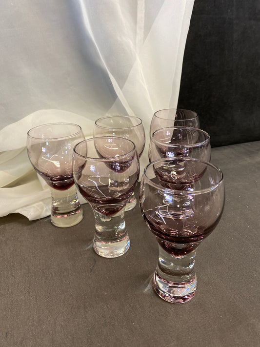 Set 6 Caithness "Canisby" Liqueur Glasses