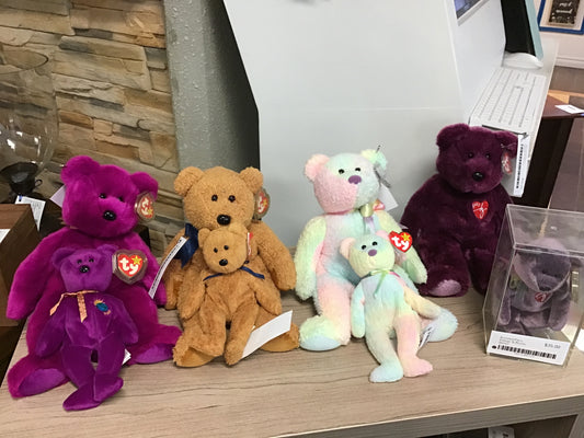 Assorted Pairs Vintage Ty Beanie Babies