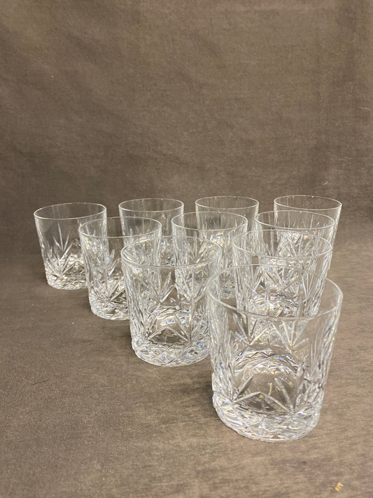 Set 10 Cristal D'Arques Rocks Glasses