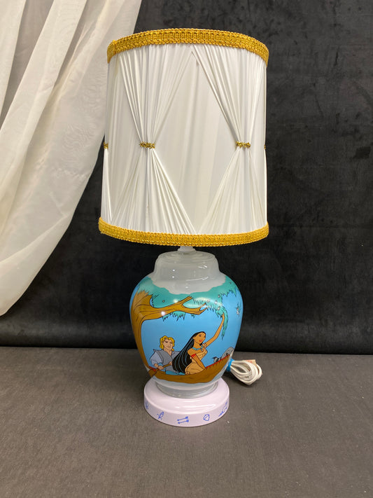 Vintage Disney Lamp - Pocahontas