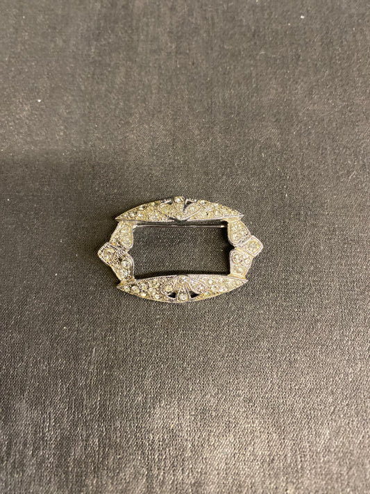 Scarf Pin Brooch - Rectangle