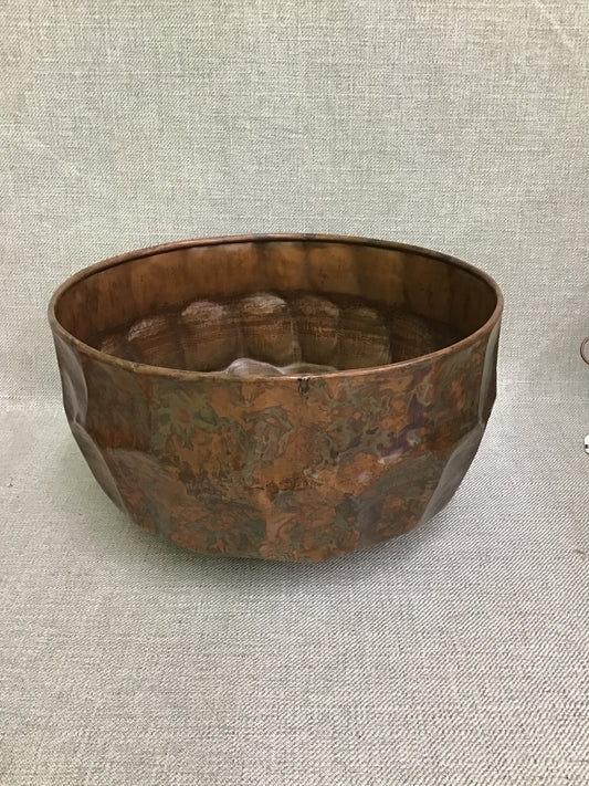 Textured Planter- Burnt Copper